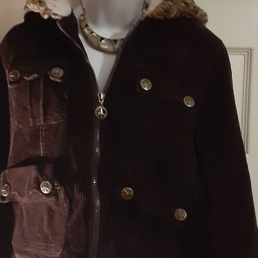 Dollhouse youth corded coat